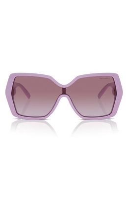 Tiffany & Co. 129mm Gradient Pillow Sunglasses in Violet