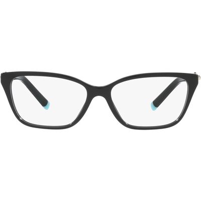 Tiffany & Co. 53mm Rectangular Optical Glasses in Black 