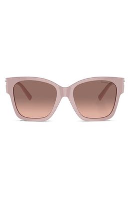 Tiffany & Co. 54mm Gradient Square Sunglasses in Pink 