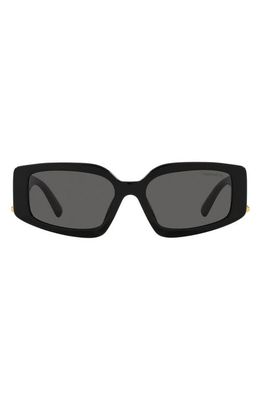 Tiffany & Co. 54mm Rectangular Sunglasses in Black