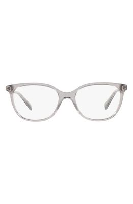 Tiffany & Co. 54mm Square Optical Glasses in Crystal Grey