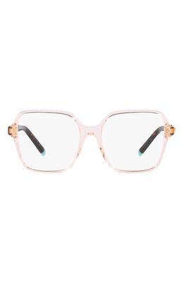 Tiffany & Co. 54mm Square Optical Glasses in Crystal
