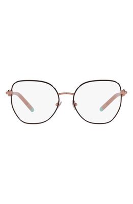Tiffany & Co. 57mm Butterfly Optical Glasses in Rose Gold
