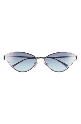 Tiffany & Co. 61mm Cat Eye Sunglasses in Silver