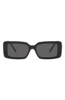 Tiffany & Co. 62mm Oversize Rectangular Sunglasses in Black