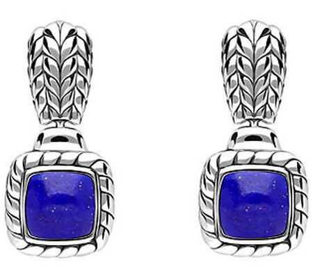 Tiffany Kay Studio Sterling Lapis Doorkn ocker Earrings