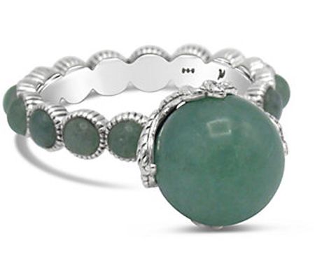 Tiffany Kay Studio Sterling Silver Aventurine B ead Ring