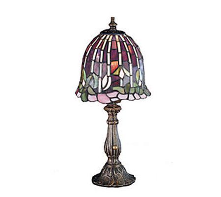 Tiffany Style 16" Flowering Lotus Accent Lamp