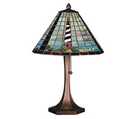 Tiffany Style Lighthouse Table Lamp