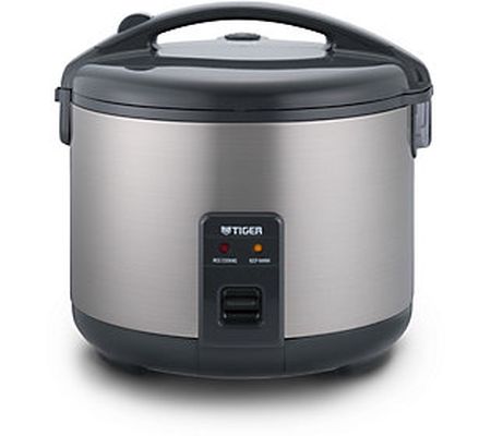 Tiger 3-Cup Stainless Steel Rice Cooker/Warmer