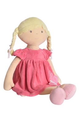 Tikiri Ria Jumbo Stuffed Doll in Pink Dress