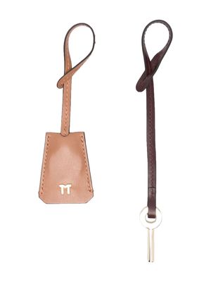 Tila March Lea key ring hang tag - Red