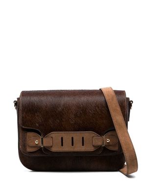 Tila March Linda leather shoulder bag - Brown