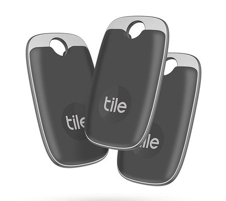 Tile Pro 3-Pack Bluetooth Tracker, Key Finder &Item Locator