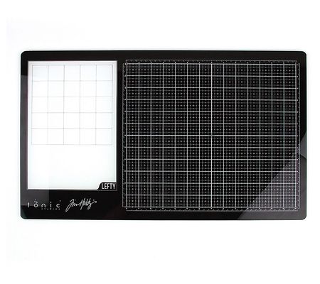 Tim Holtz Left Handed Glass Media Mat 23.75" x 4.25"