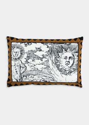 Tim Tim & Modern Toile Pillow