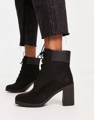 Timberland Allington 6in lace up boots in black