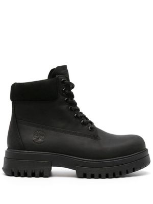 Timberland Arbor Road logo-debossed leather boots - Black