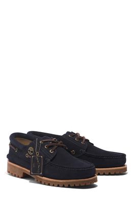 Timberland Authentic Boat Shoe in Dark Blue