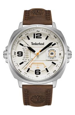 Timberland Breakheart Leather Strap Watch