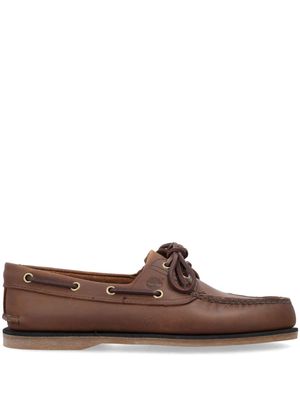 Timberland Classic leather boat shoes - Brown