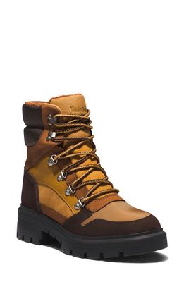 Timberland Cortina Valley Faux Shearling Lined Waterproof Boot in Wheat
