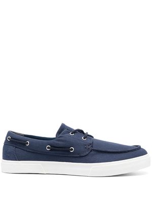 Timberland lace-up almond-toe boat shoes - Blue