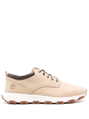 Timberland lace-up suede sneakers - Neutrals