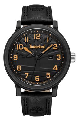 Timberland Leather Strap Watch