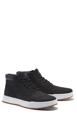 Timberland Maple Grove Chukka Boot in Black Nubuck