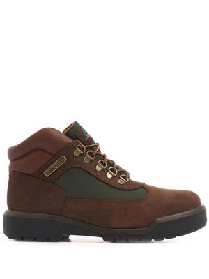 Timberland panelled leather ankle boot - Brown