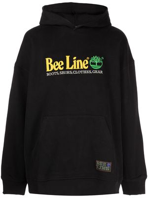 Timberland x Bee Line embroidered hoodie - Black