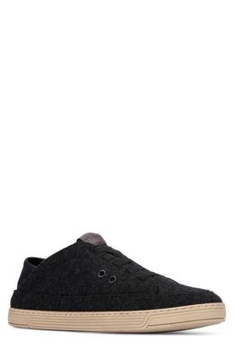 TIME SLIPPERS Merino Wool Slip-On Sneaker in Charcoal
