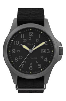 Timex Expedition North Field Post Solar Webbing Strap Watch