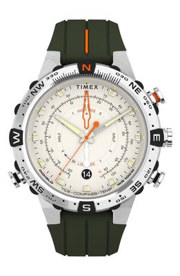 Timex Expedition Tide Temp Compass 4 Silicone Strap Watch
