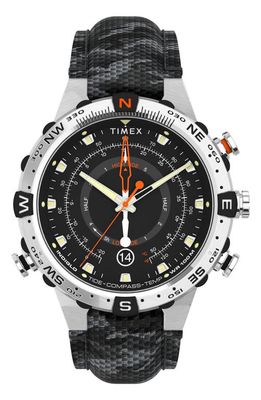 Timex Expedition Tide Temp Compass Camo Strap Watch