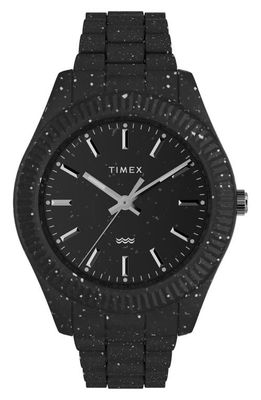Timex Legacy Ocean Recycled Plastic Bracelet Watch