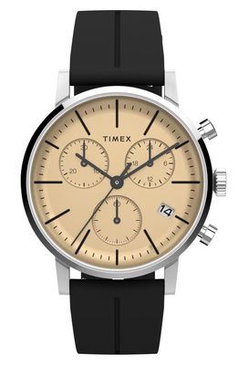 Timex Midtown Chronograph Silicone Strap Watch