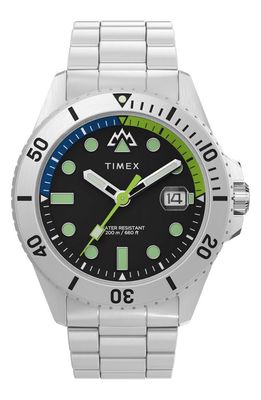 Timex® Expedition North® Anchorage Bracelet Watch, 42mm in Stainless Steel 