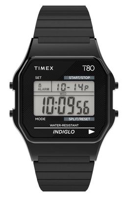 Timex T80 Digital Expansion Band Watch