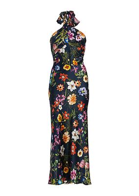 Tina Floral Column Dress