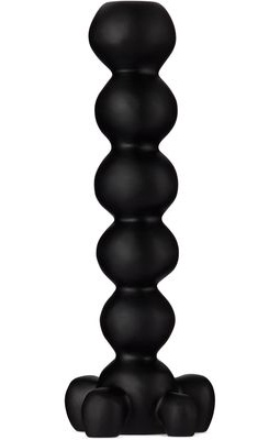 Tina Frey Designs Black Bubble Extra Tall Candle Holder