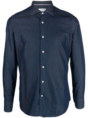 Tintoria Mattei button-up cotton denim shirt - Blue