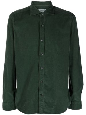 Tintoria Mattei long-sleeve corduroy shirt - Green