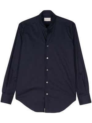 Tintoria Mattei poplin long-sleeve shirt - Blue