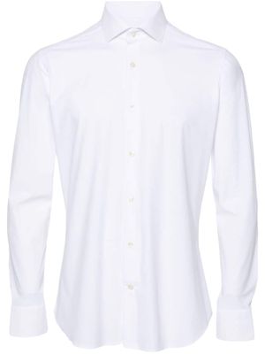 Tintoria Mattei spread-collar button-up shirt - White