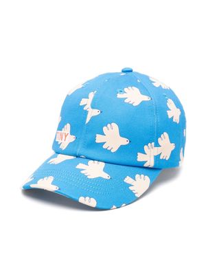 Tiny Cottons Doves cotton cap - Blue