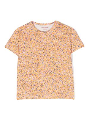 Tiny Cottons floral-print jersey T-shirt - Pink