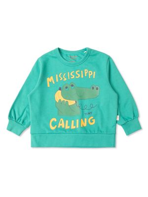 Tiny Cottons Mississippi cotton sweatshirt - Green