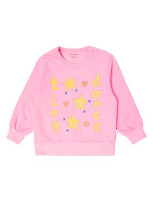 Tiny Cottons Tiny Dance organic cotton sweatshirt - Pink